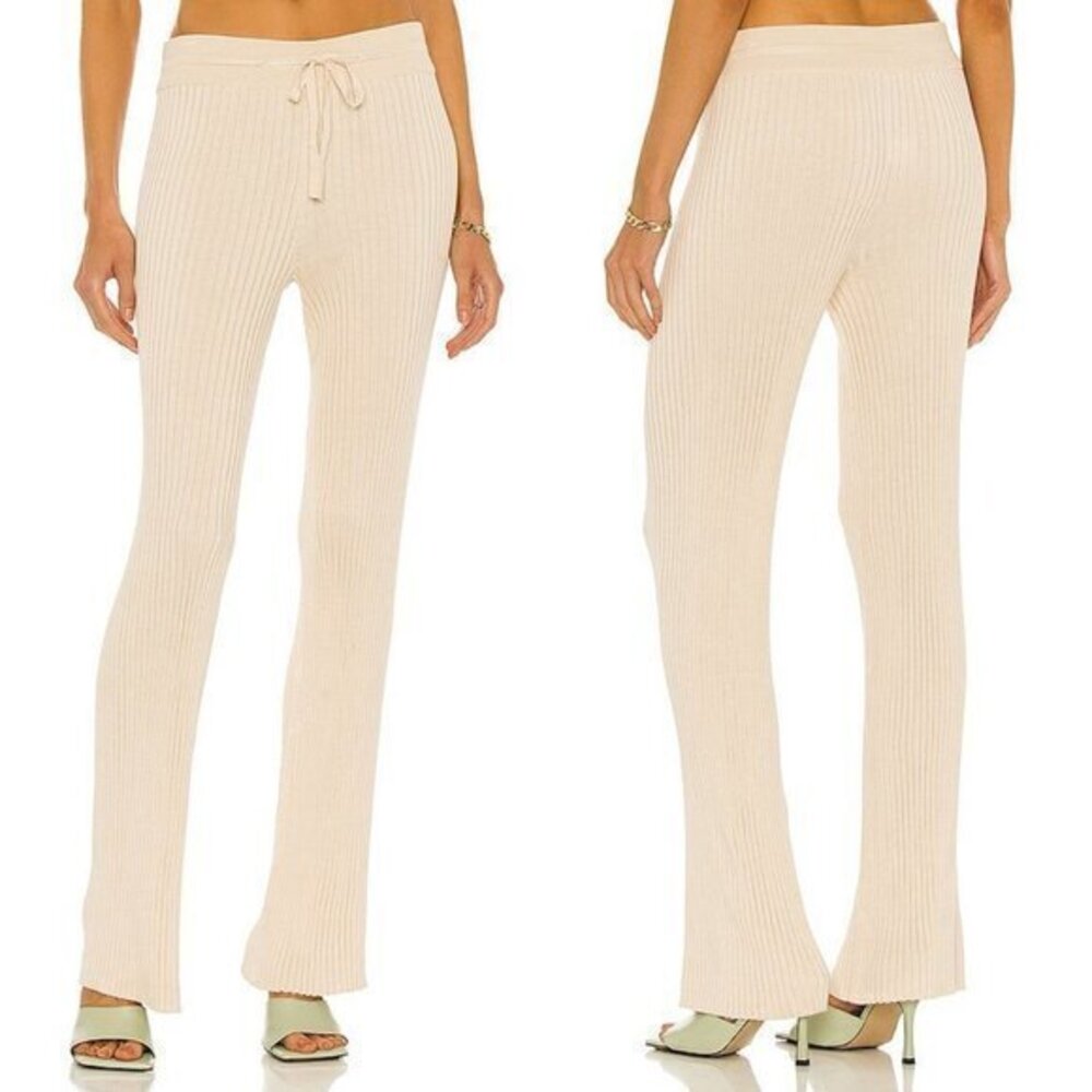 Weekend Stories Jaiden Drawstring Pant in Champagne